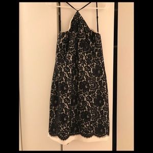 Black and white wedding guest dress!